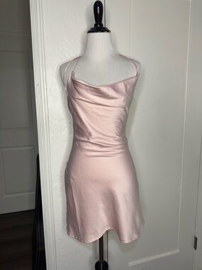 princess polly Celena Mini Dress Pink- size 4